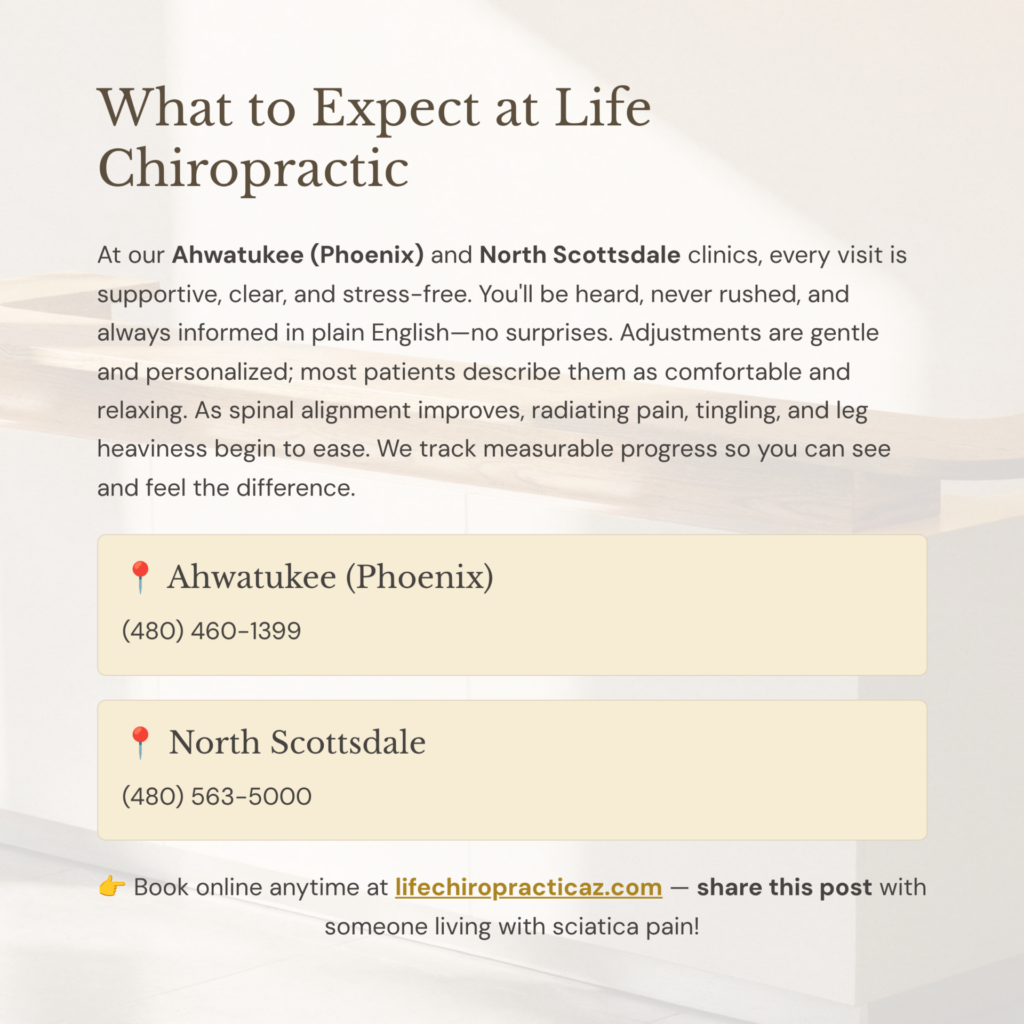 expectations at Life Chiropractic