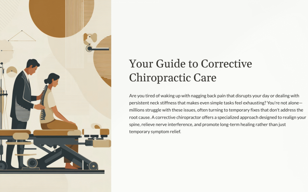 What Is a Corrective Chiropractor? Benefits, Techniques, and How to Choose One